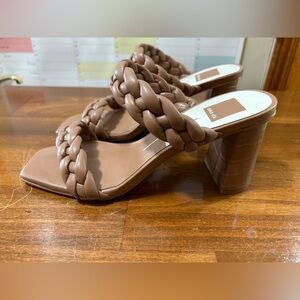Dolce Vita High Heeled Slide Sandals 9W